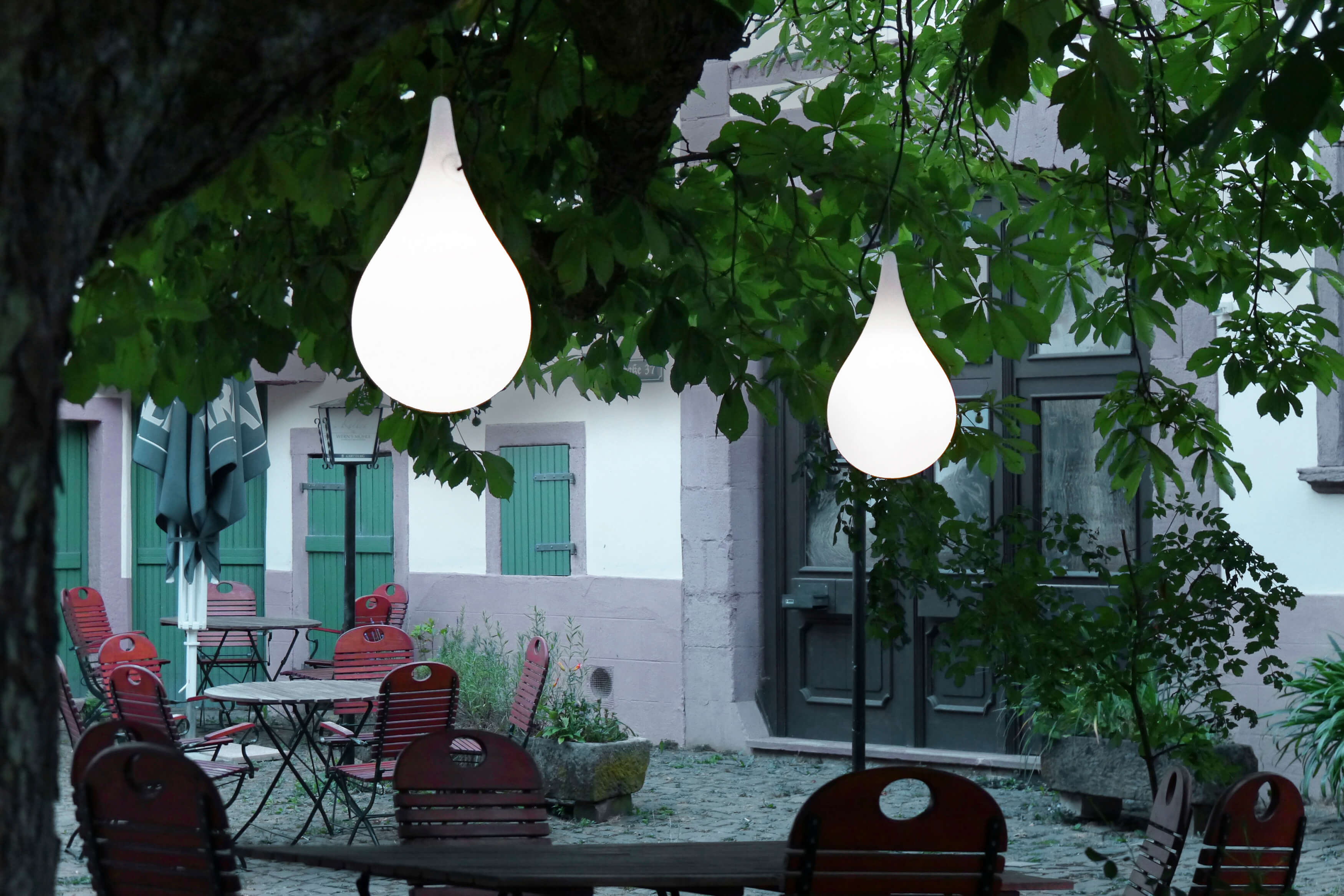 Liquid Light Drop 2 Outdoor Pendant Light Next