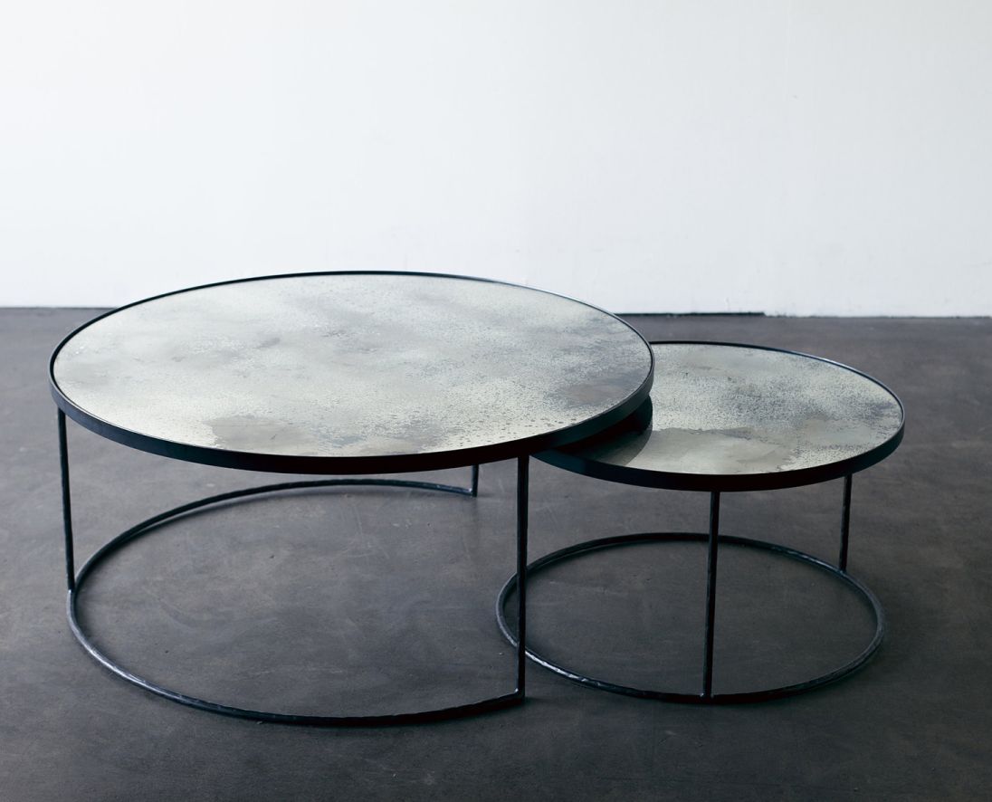 Nesting coffee table SMALL / COAL Ethnicraft SINGLE PIECES