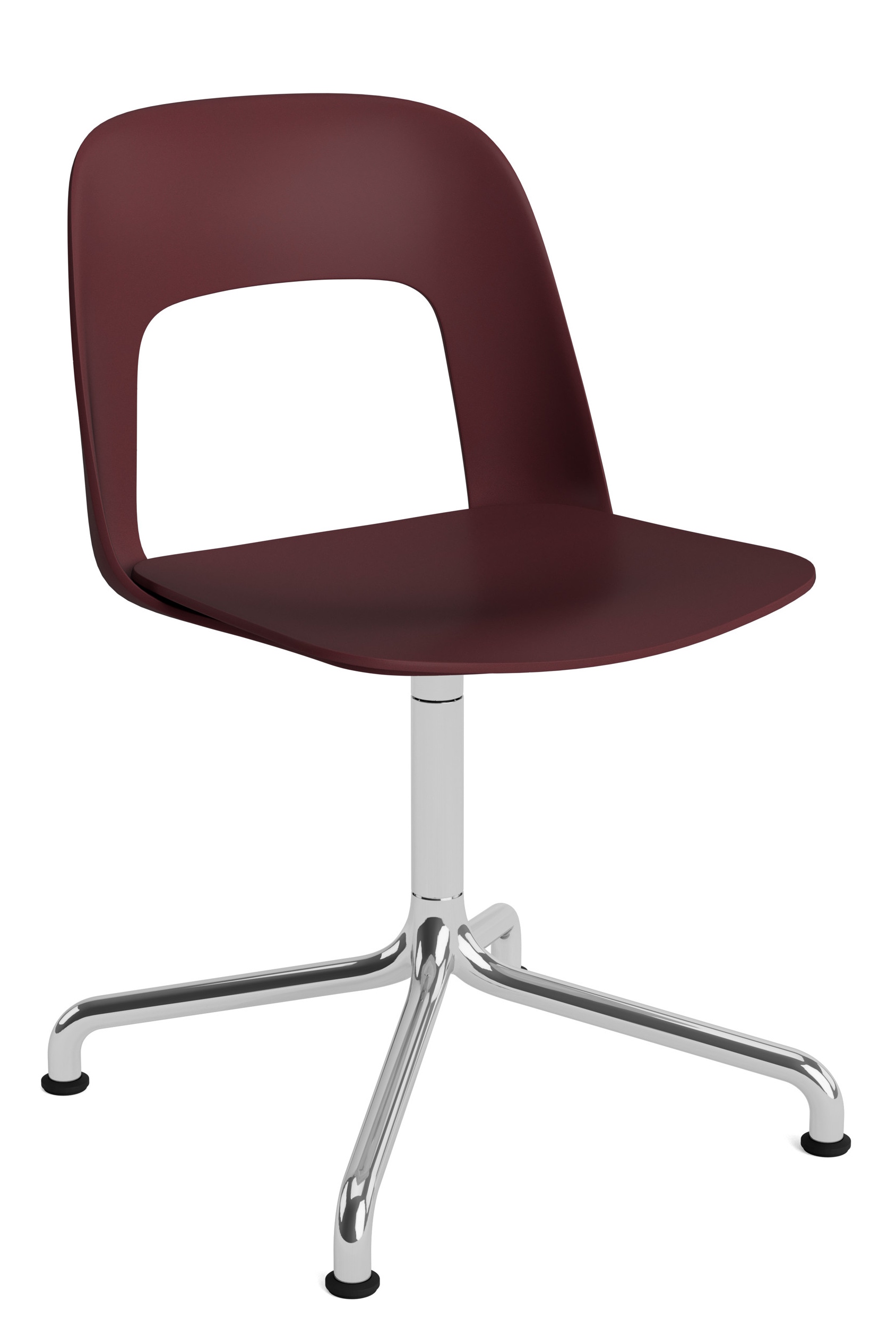 Layout Side Chair 151 4-star swivel chair Hay