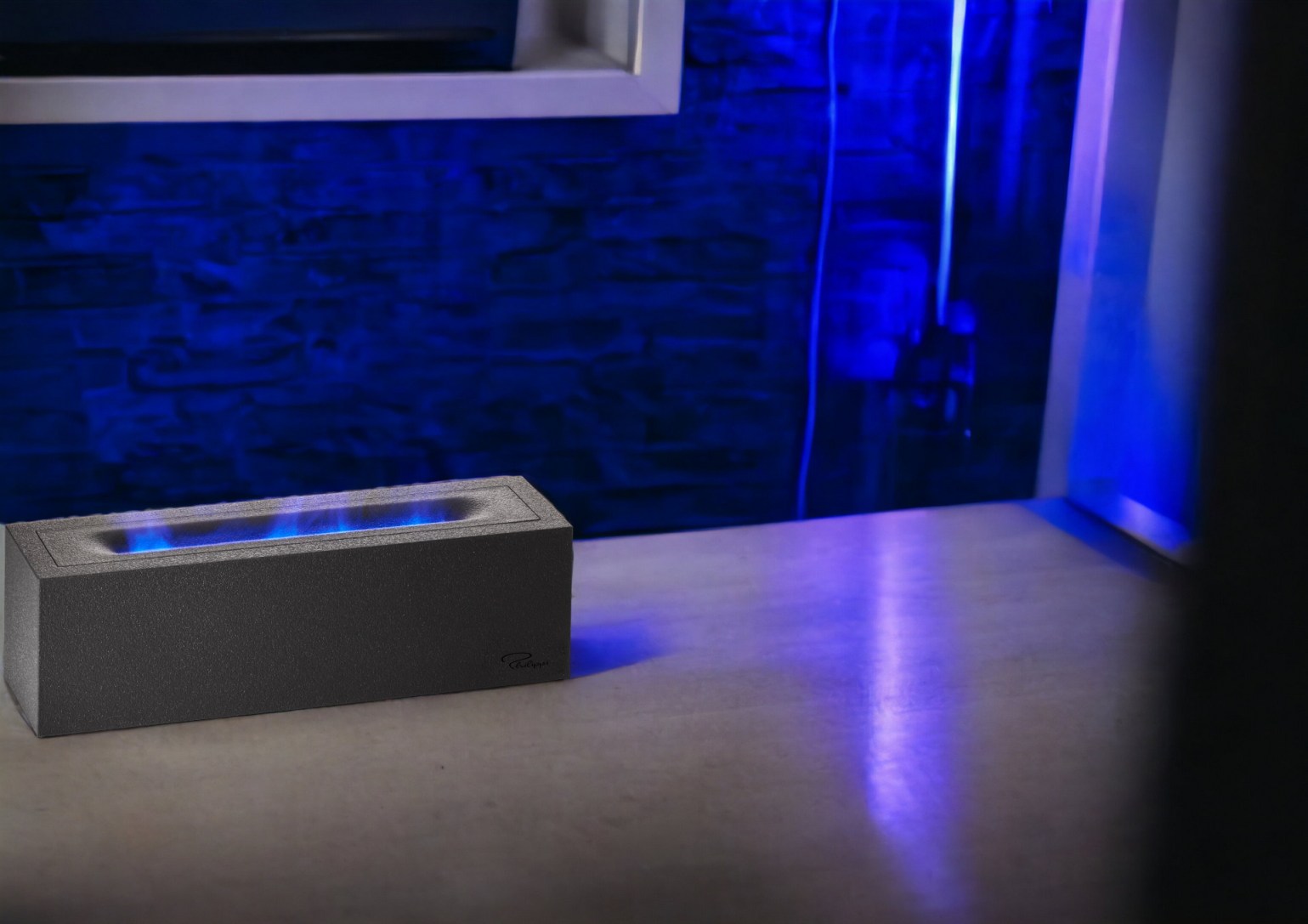 Camino decorative fireplace with humidifier Philippi
