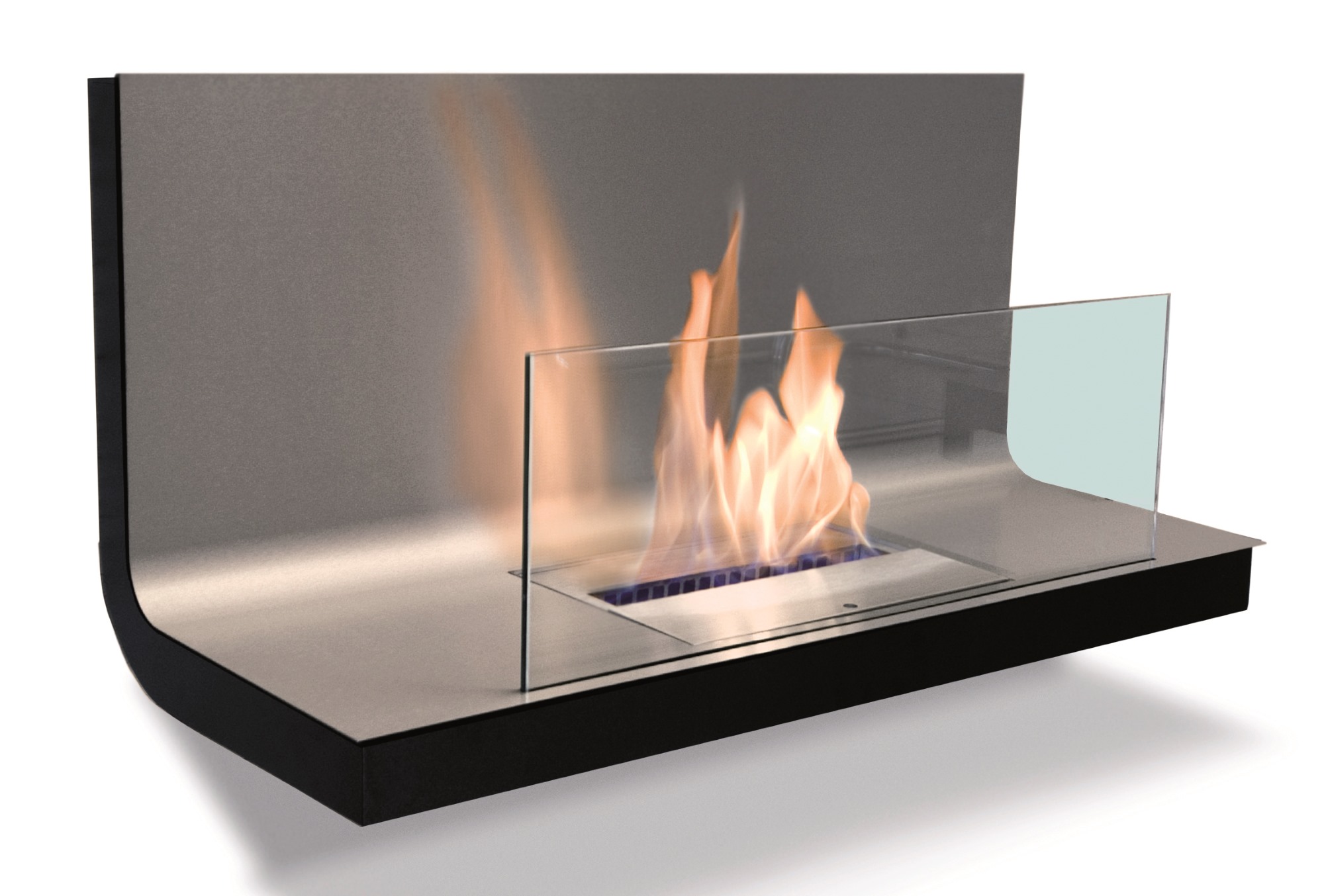 Wall Flame 1 Ethanol Fireplace Radius