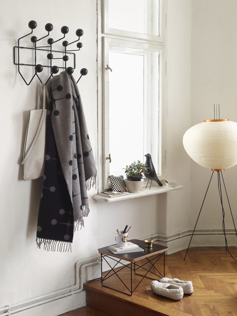 Eames Hang it all coat rack ash black Vitra 