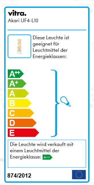 Akari Floor lamp UF4-L10 Vitra