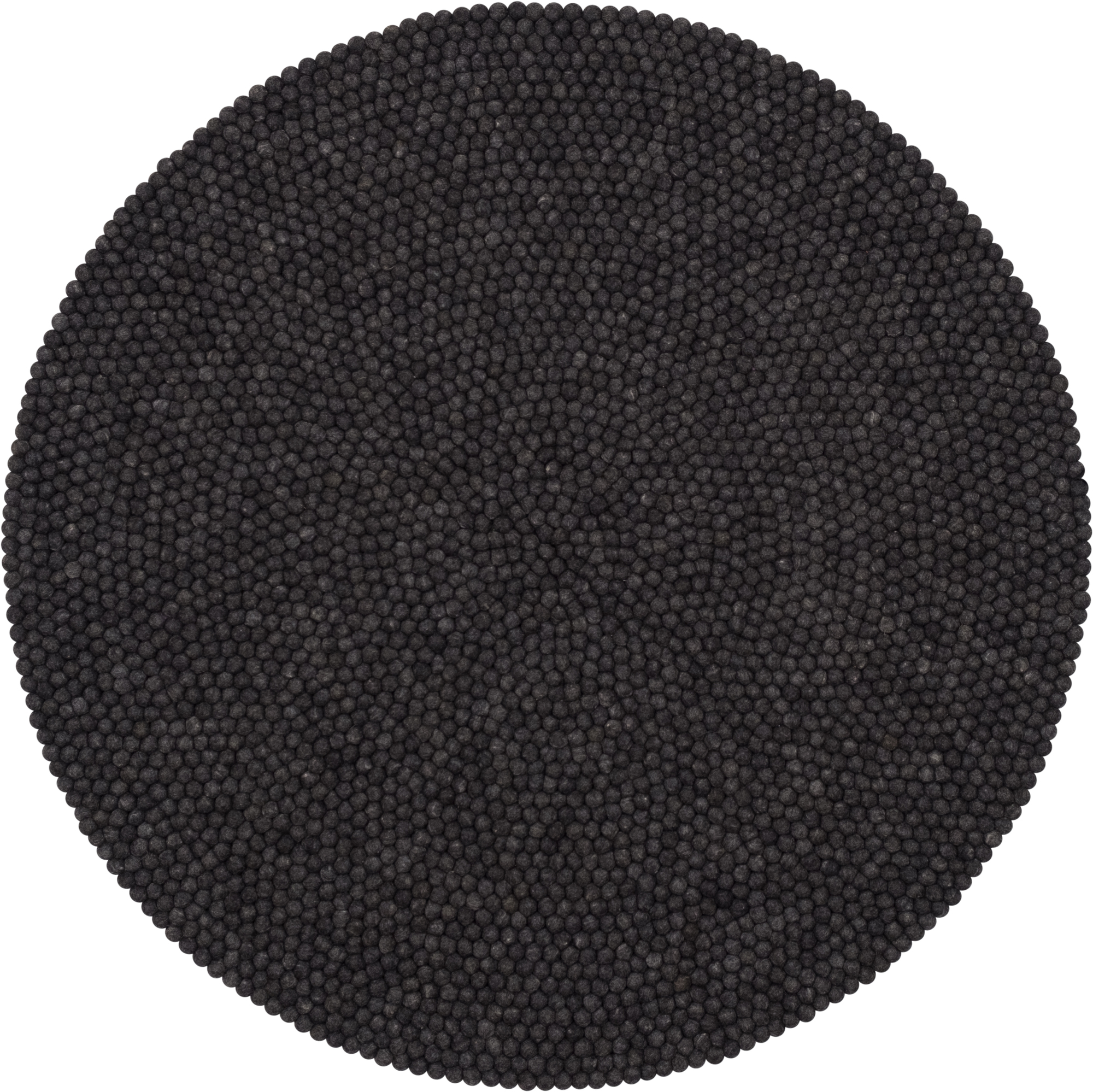 Felt ball Carpet round 180 cm myfelt