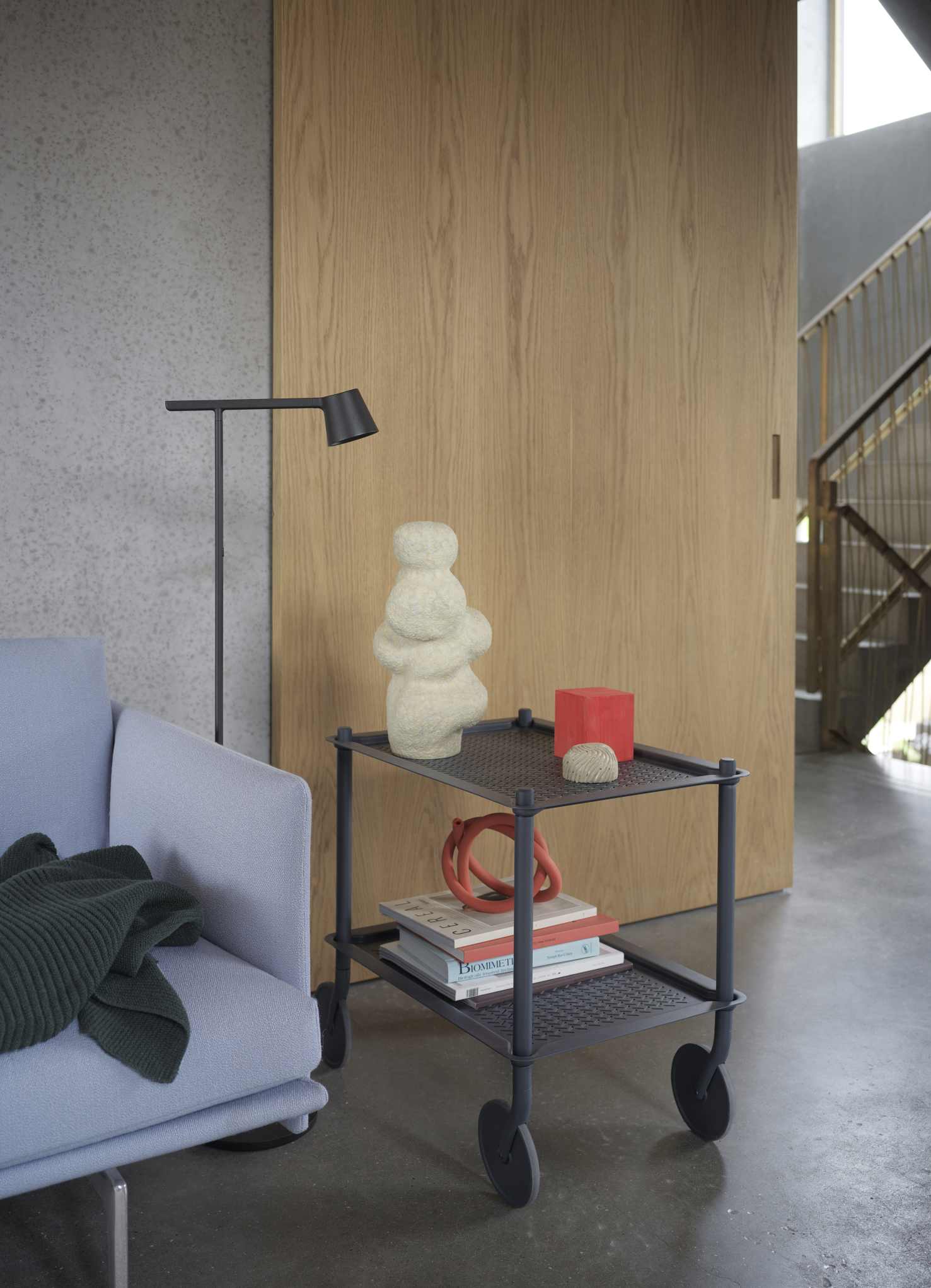 Flow Trolley Serving trolley Muuto