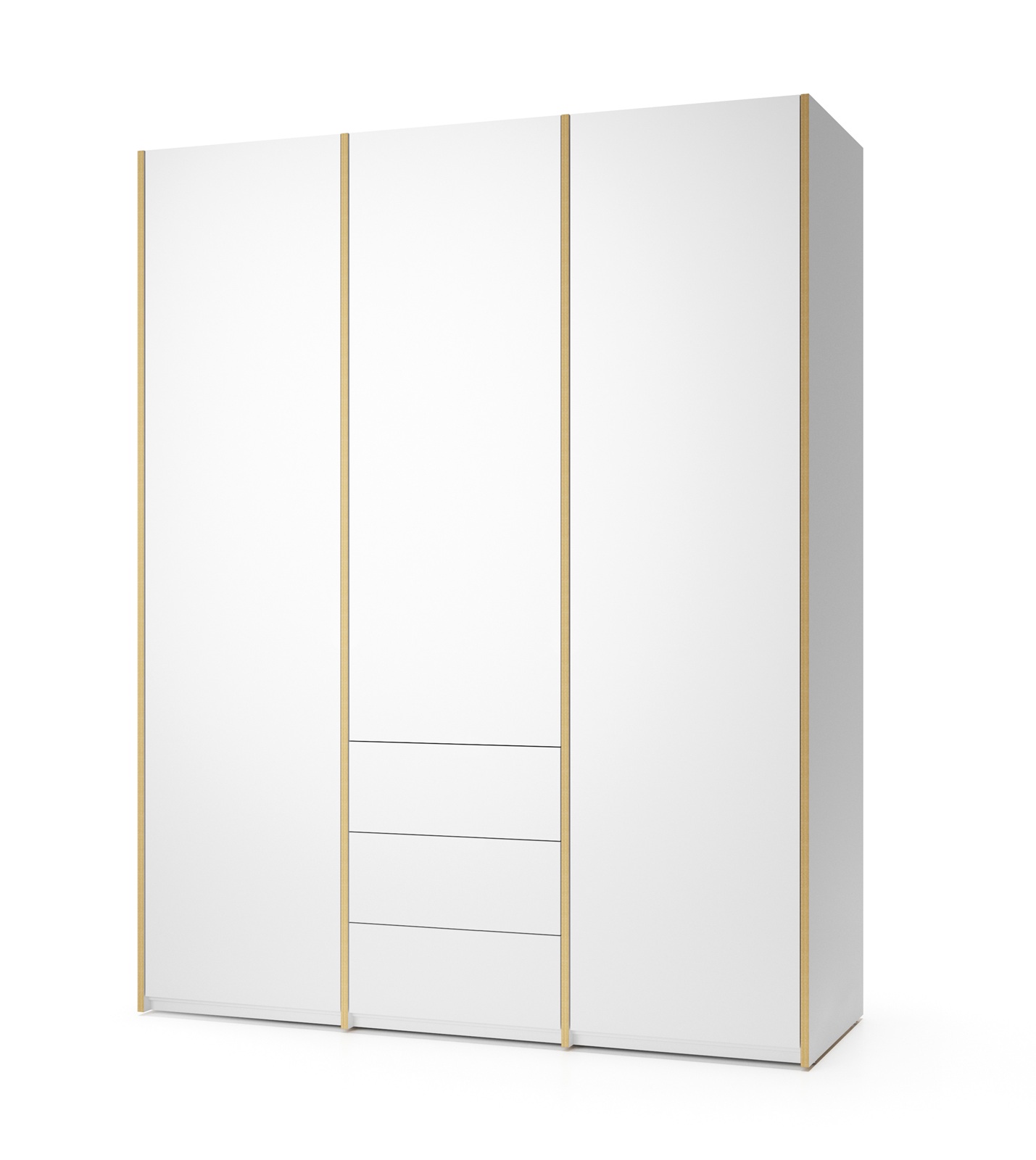 MODULAR PLUS wardrobe combination with 3 drawers Müller Möbelwerkstätten