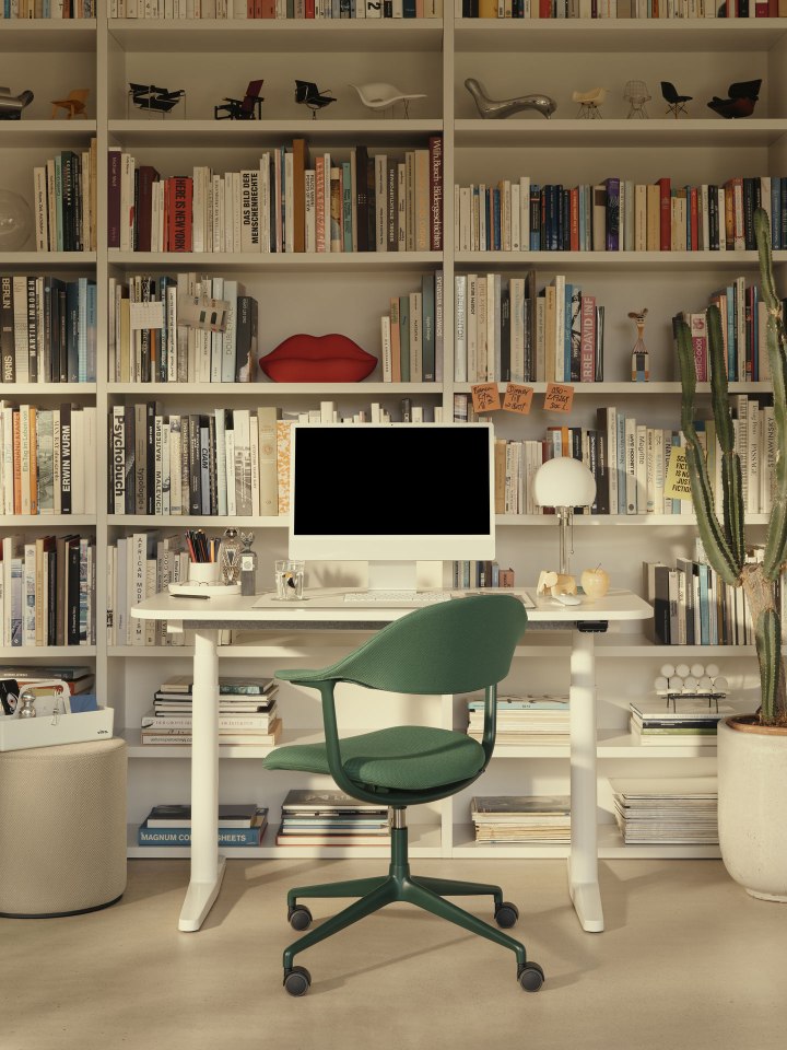 Tyde 2 Standing/Sitting Table Home Desk Vitra desk