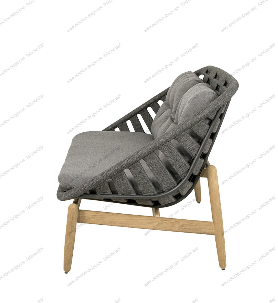 Strington Outdoor Sofa Dark Grey Cane-Line