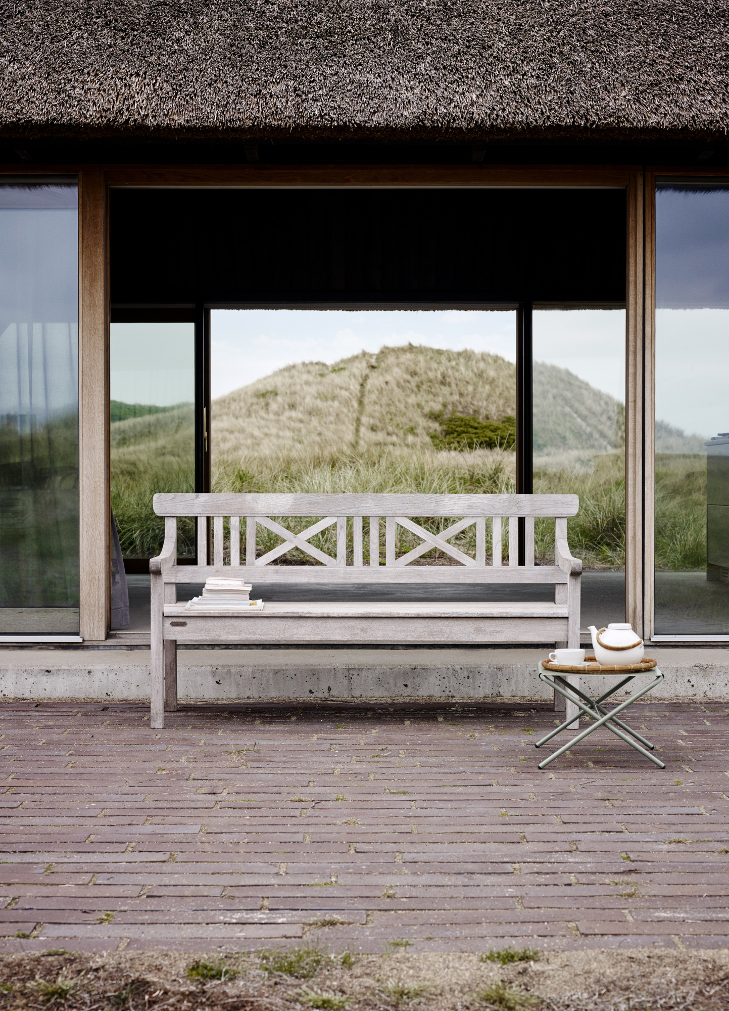 Drachmann Bench Bench 120 Outdoor Skagerak by Fritz Hansen