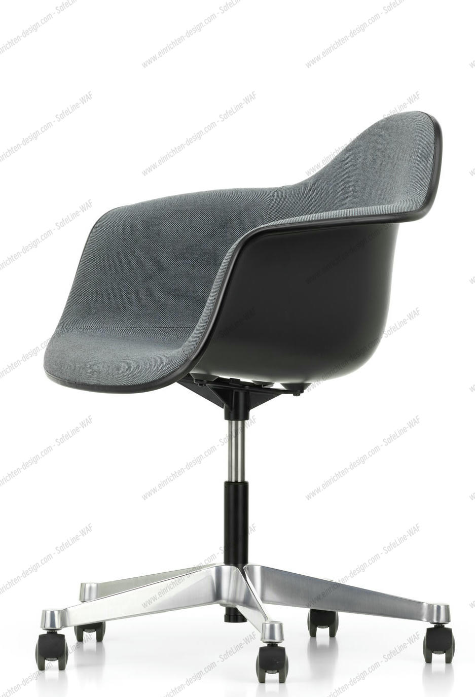 Eames Plastic Arm Chair DAL Chair Fully upholstered Vitra