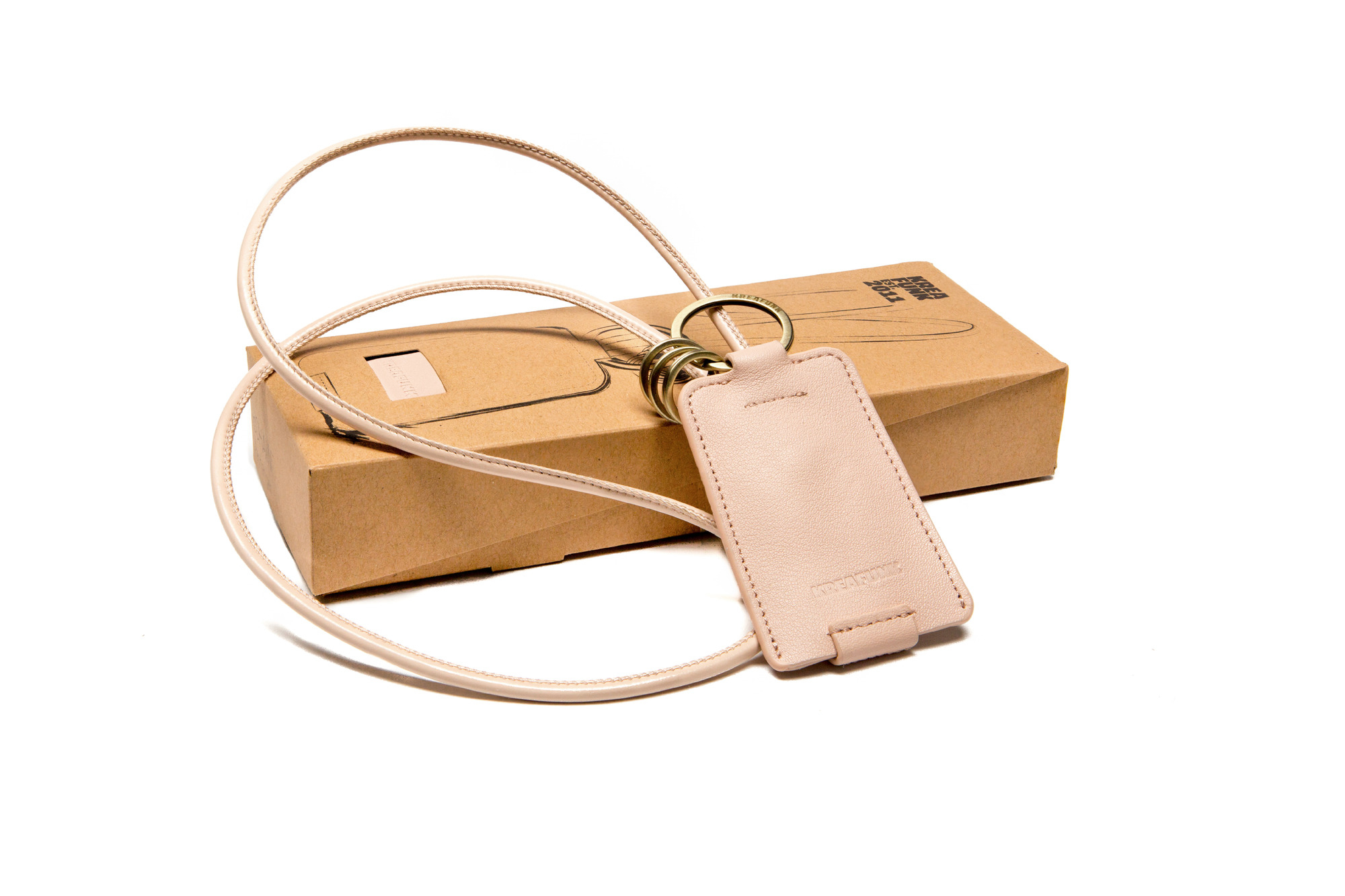 cCHAIN Key hanger with USB cable Kreafunk rose SINGLE PIECES