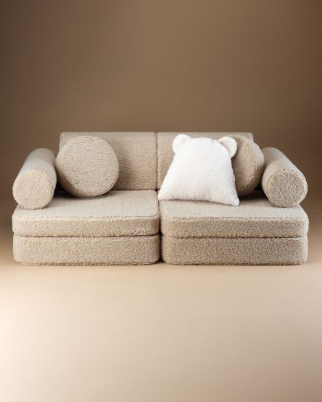 Children's play sofa teddy fabric Wigiwama