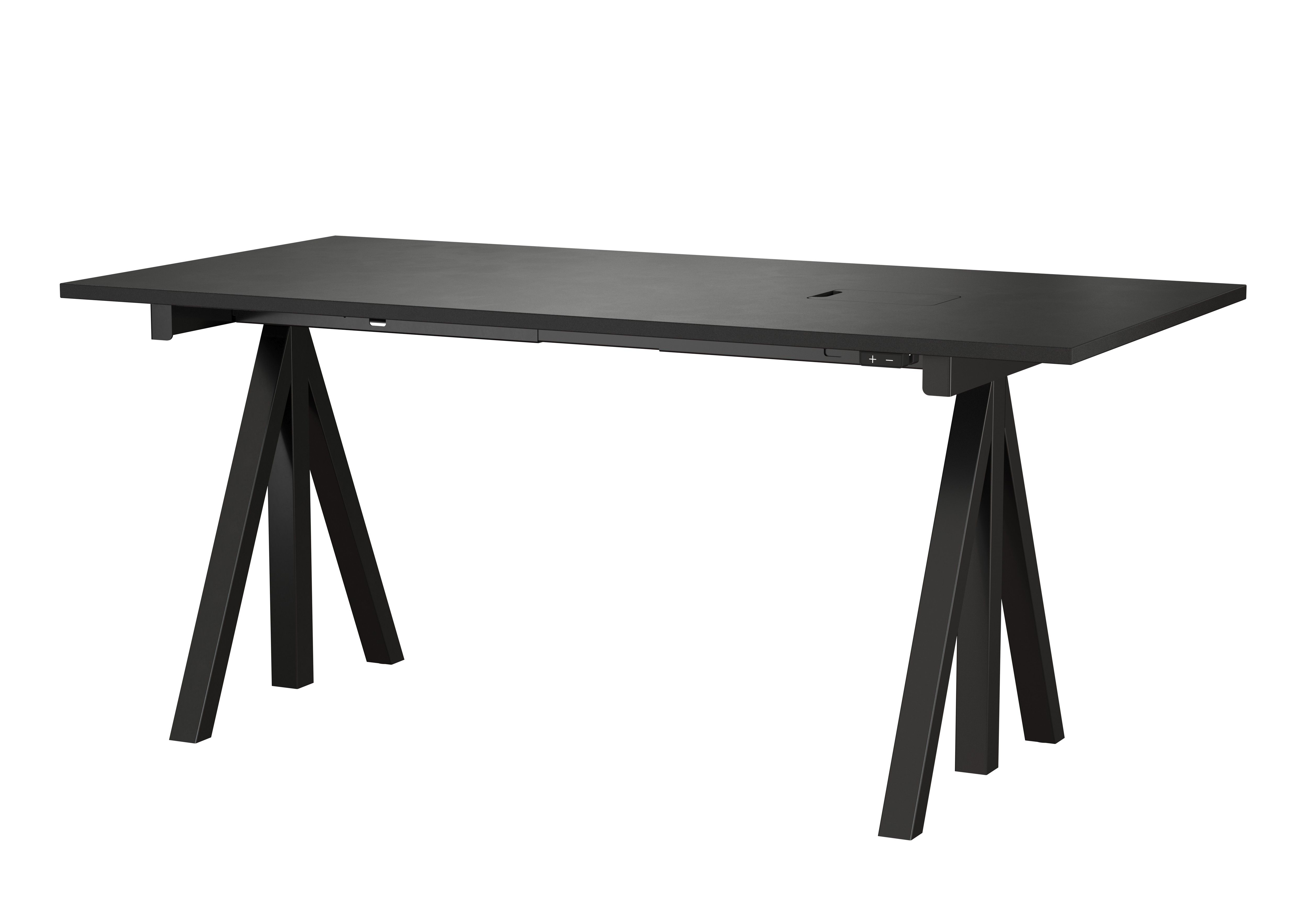 Works Desk Fix black Frame String Furniture