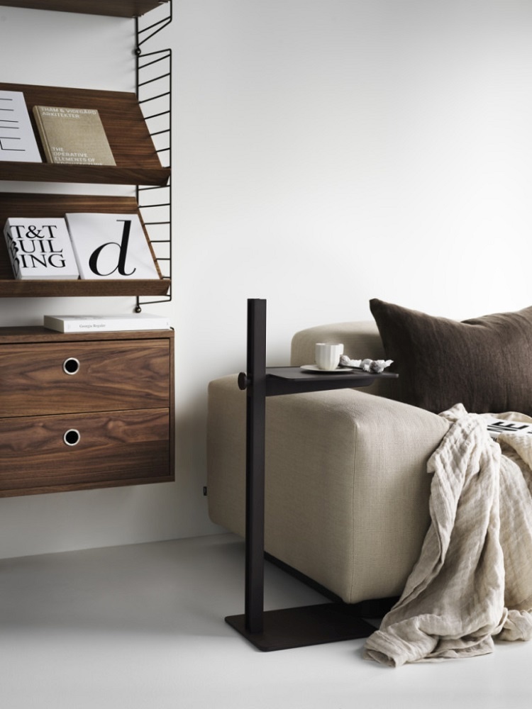 Museum Sidetable Adjustable in Height String Furniture