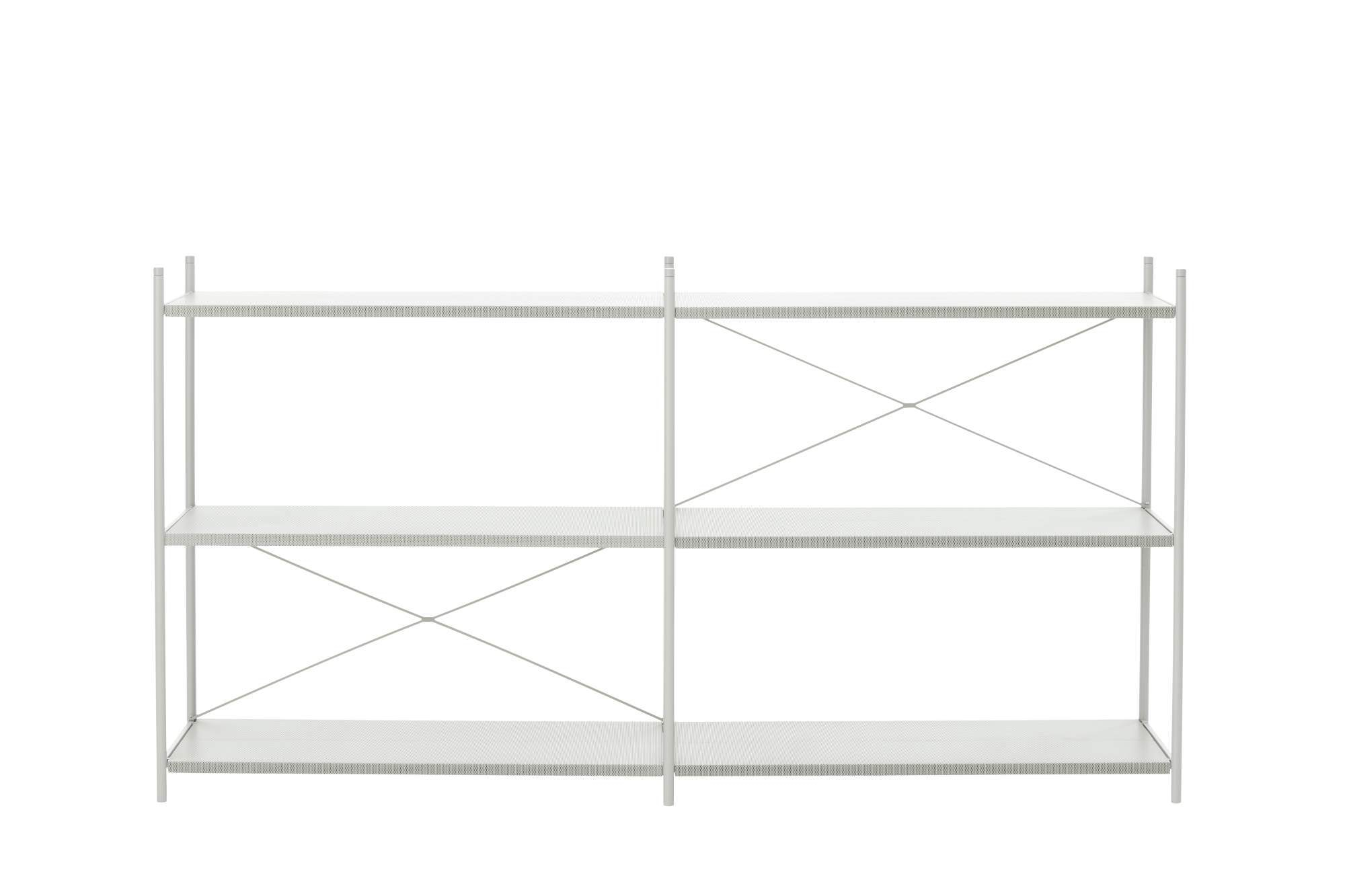 Punctual Shelving System 2x3 Regal Ferm Living-grau