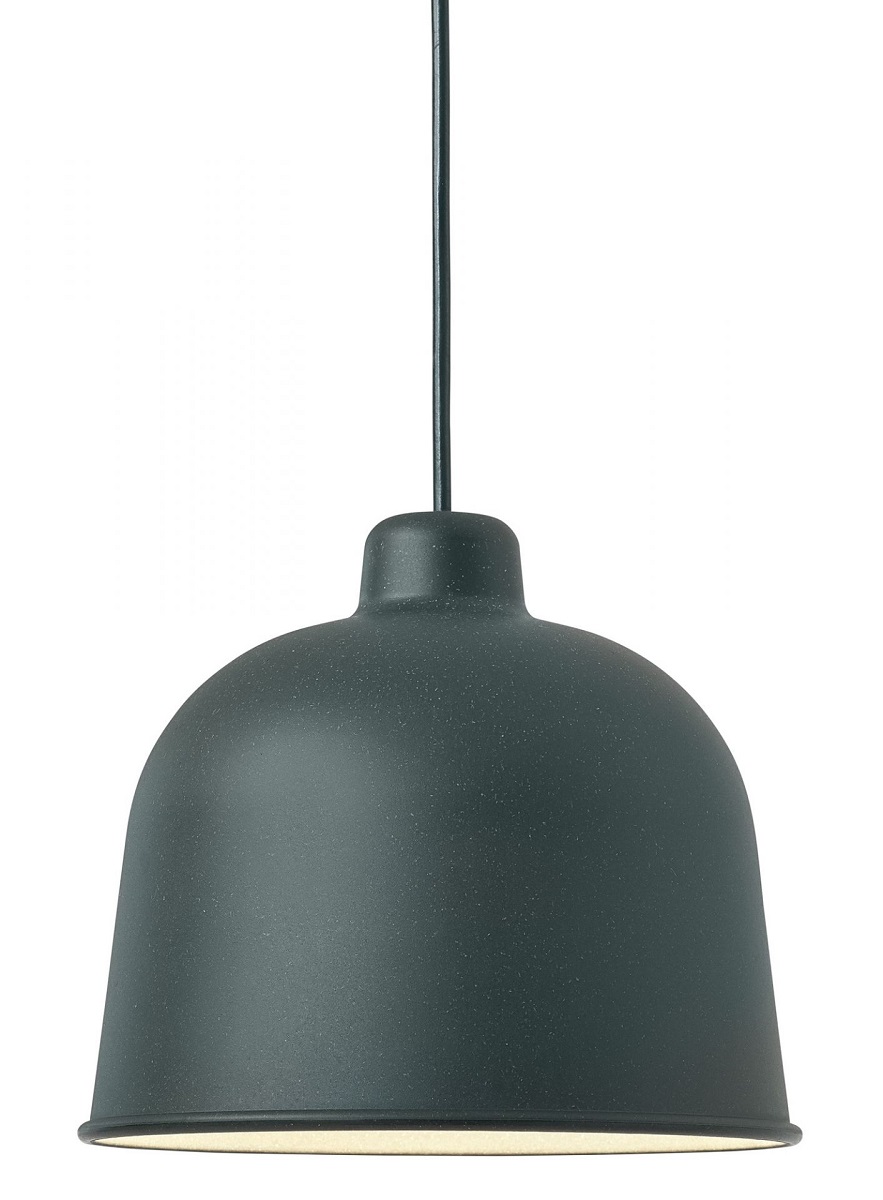 Grain Pendant Lamp Dark green Muuto SINGLE PIECES