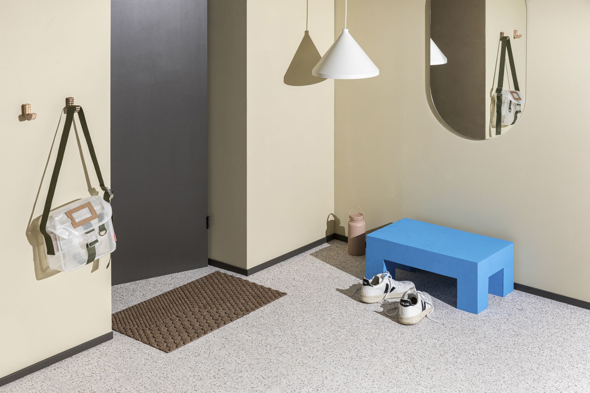 Hex doormat W 45 x D 75 cm / DESERT Heymat SINGLE PIECES