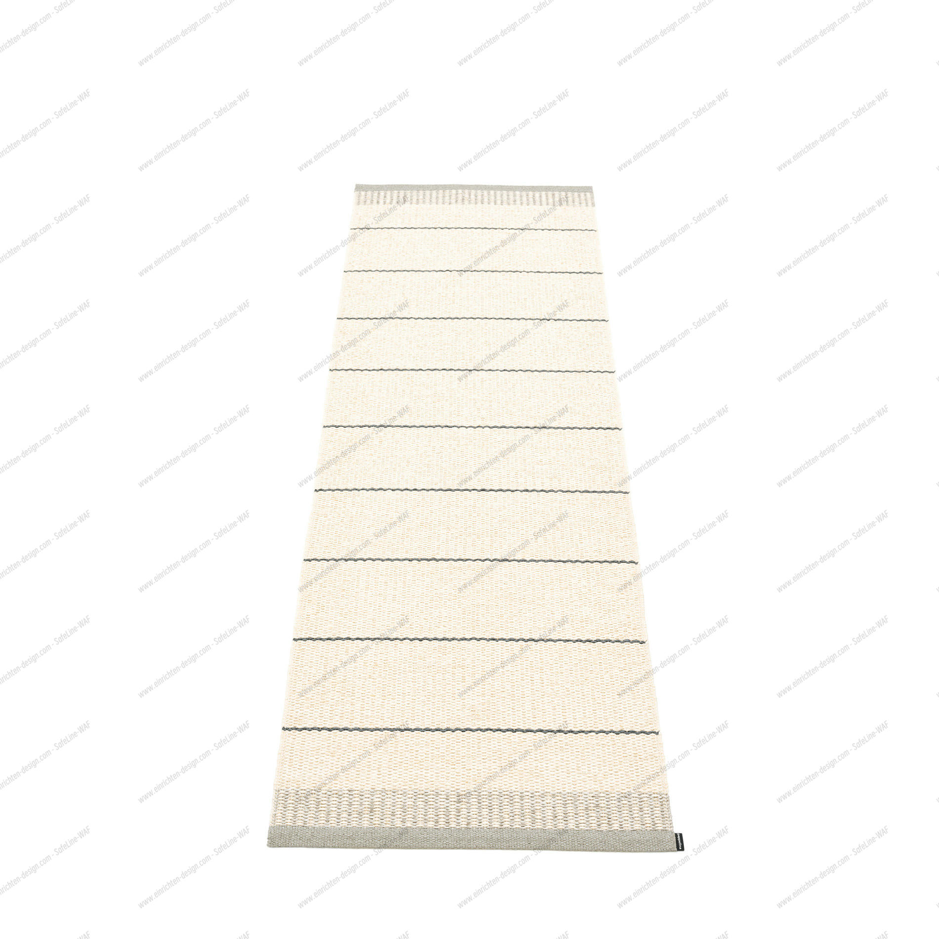 Belle Plastic Carpet 60x200 cm Pappelina Warm grey