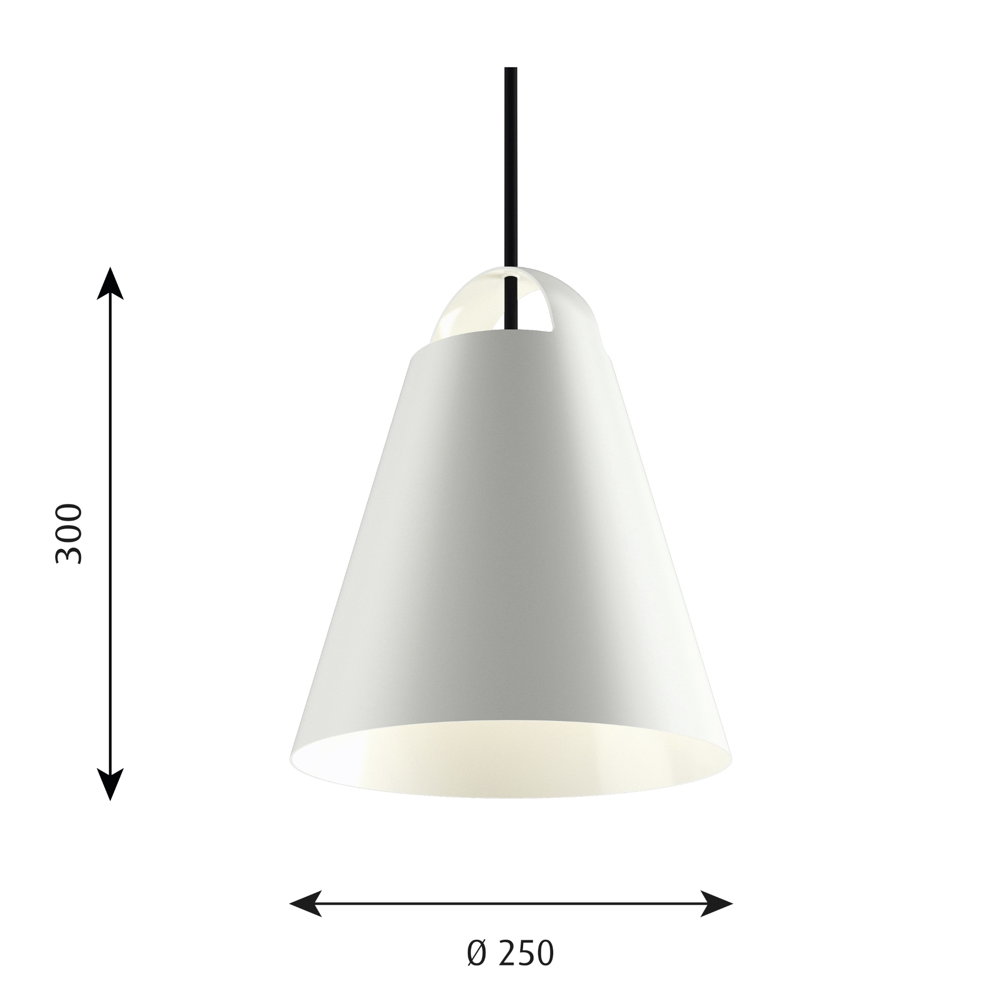 Above Pendant lamp Louis Poulsen