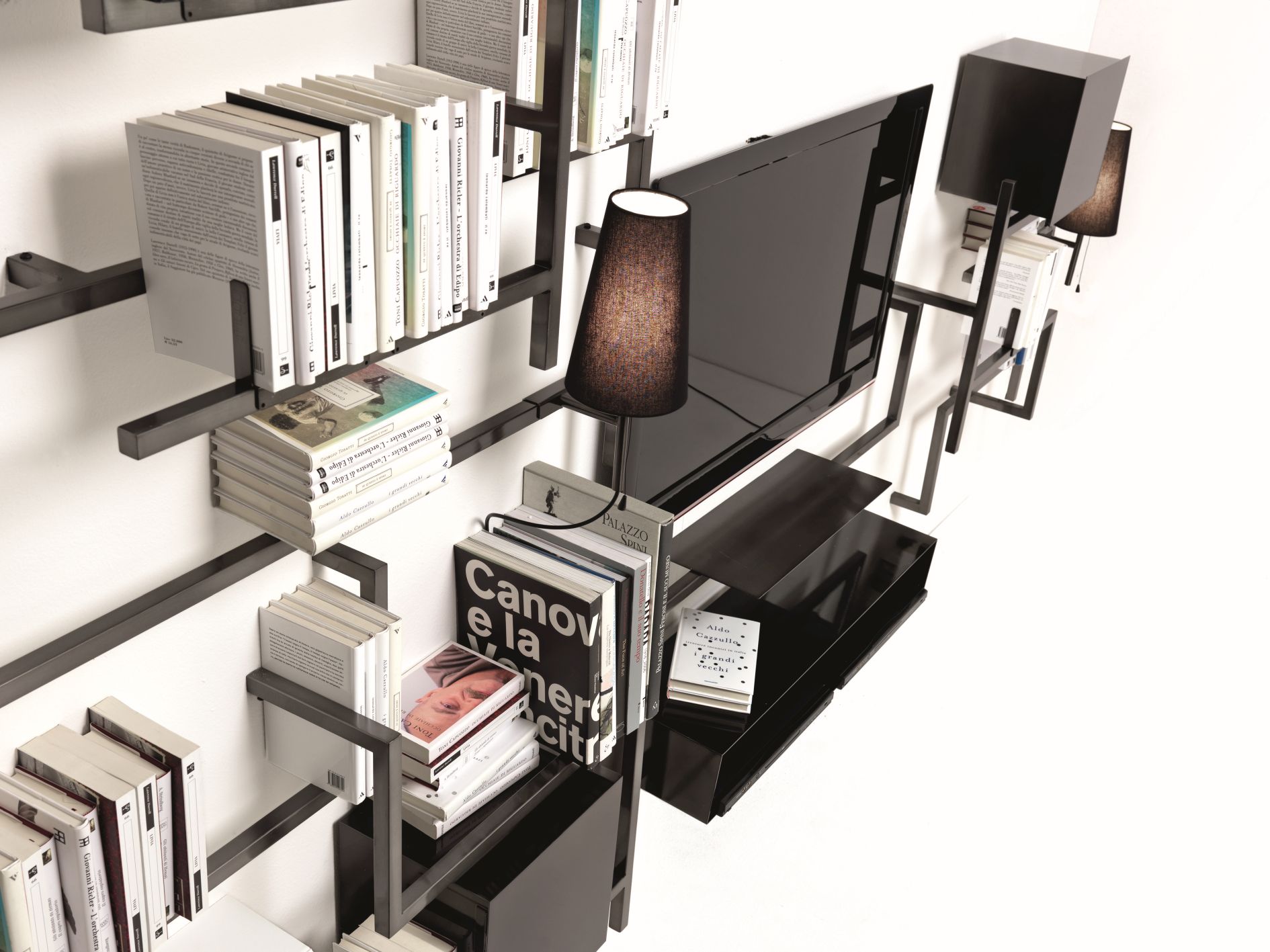 Antologia  Wall shelf-module F  w. 120cm Mogg