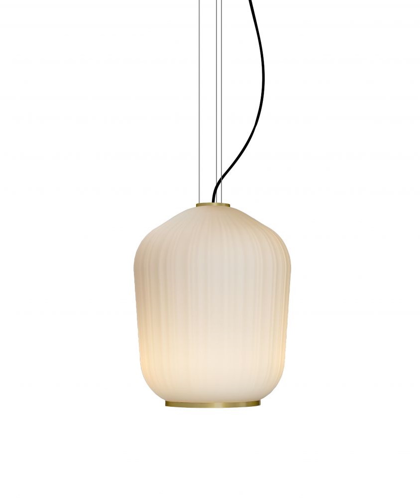 Plissée Pendant lamp brass ClassiCon