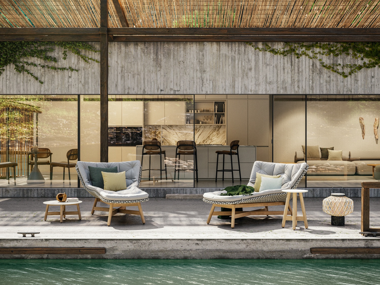 ROII DEDON bar stool