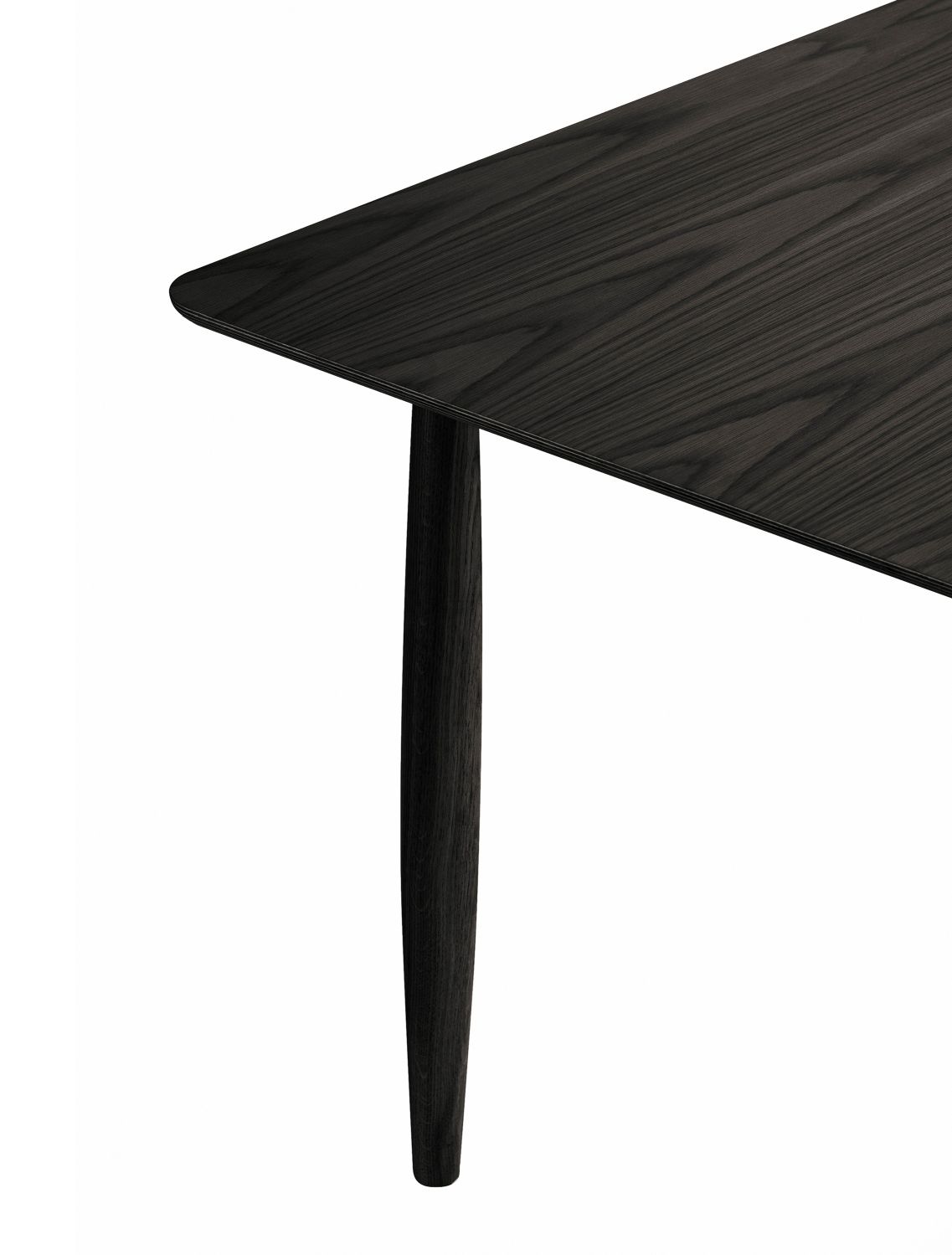 Oku Dining Table Oak Black W 200 cm Norr11