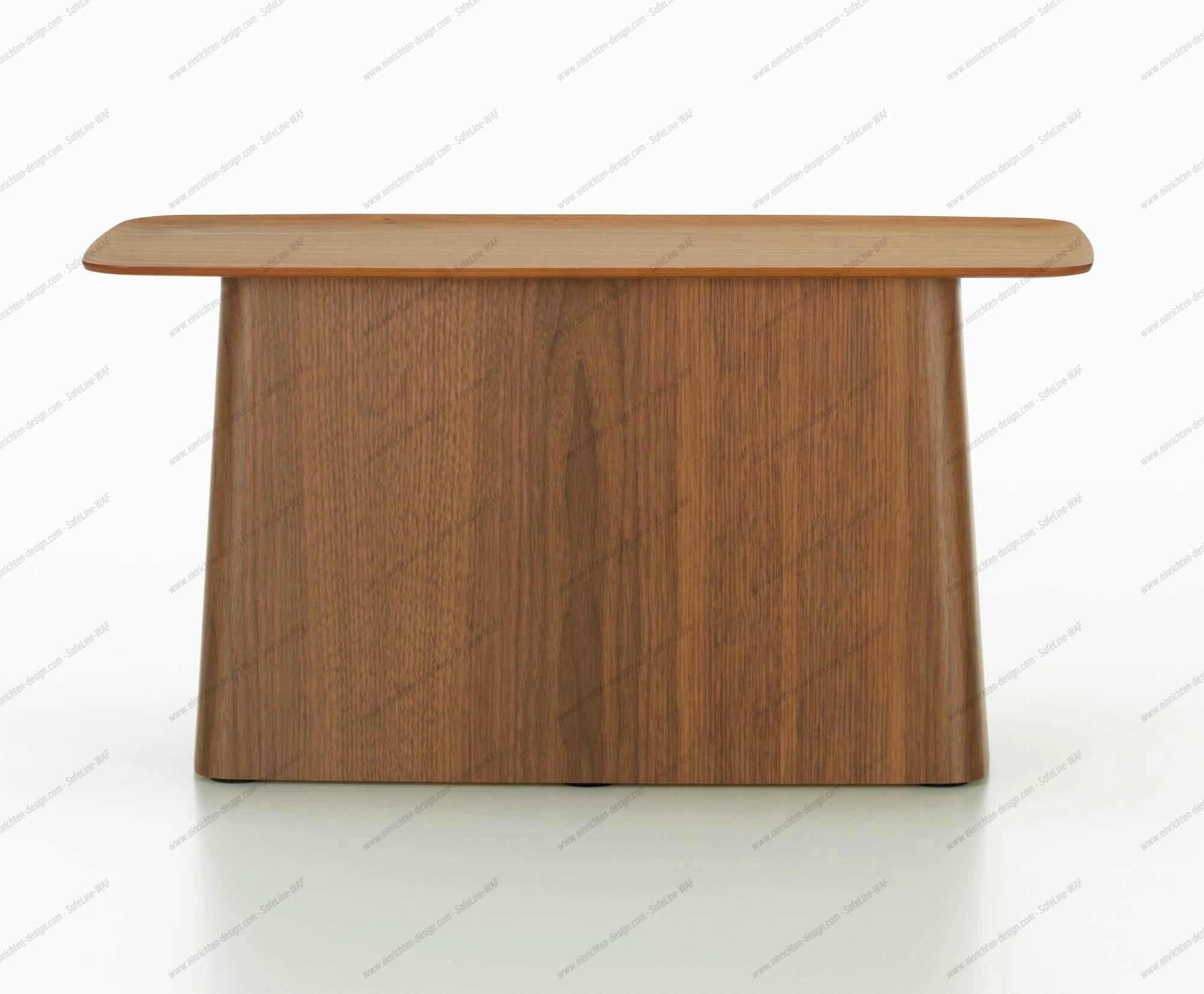 Wooden Side Table walnut large Vitra