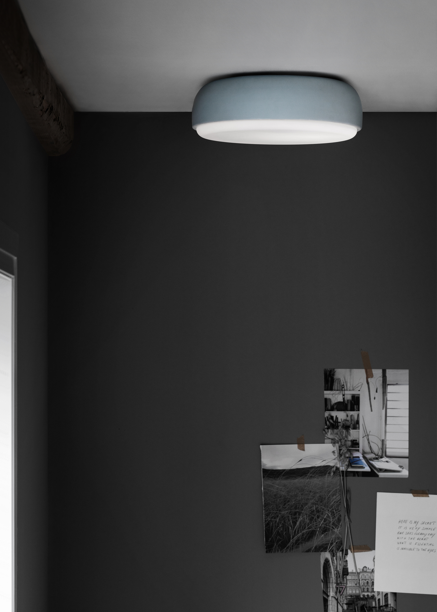 Over Me Wall and Ceiling Light Ø40 cm White Northern