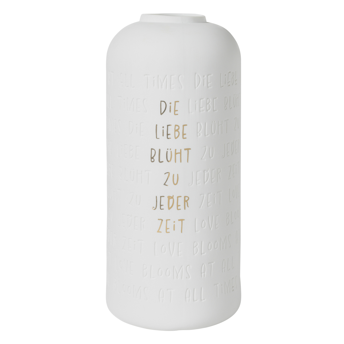 Die Liebe Blüht zu Jeder Zeit" Wedding Vase Wheels 