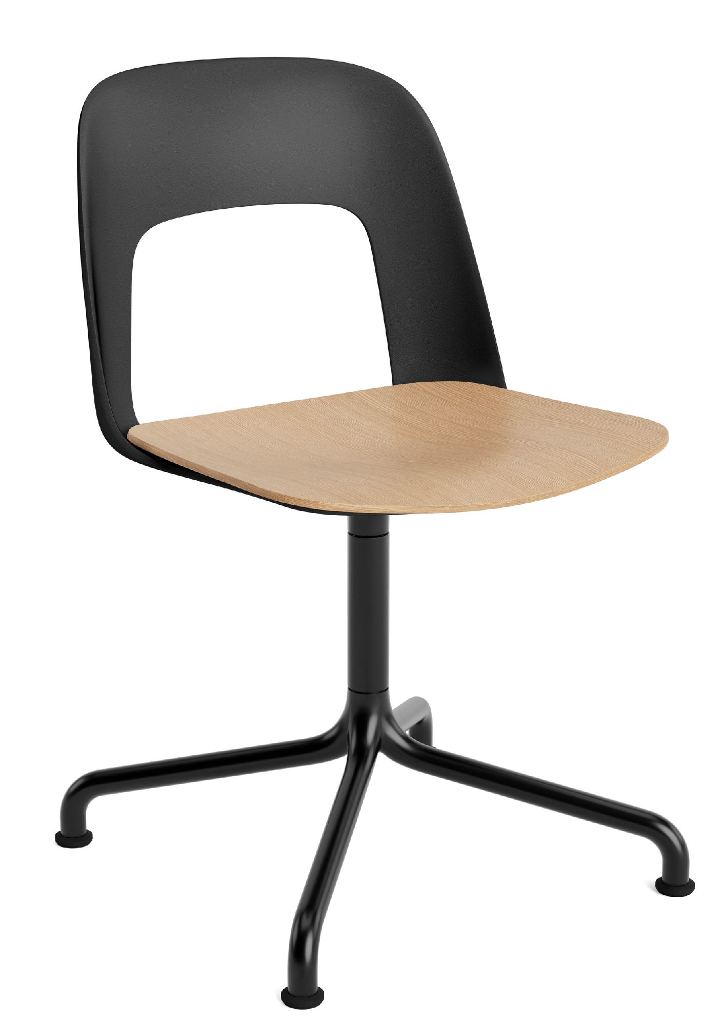 Layout Side Chair 152 4-star swivel chair Hay 