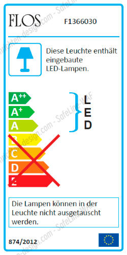 Smithfield C LED Ceiling Light Flos Mud