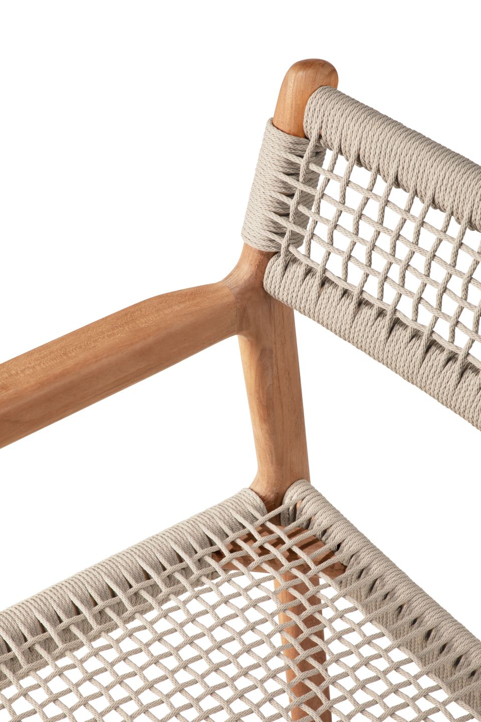 Jack Woven Outdoor Chair Teak Ethnicraft