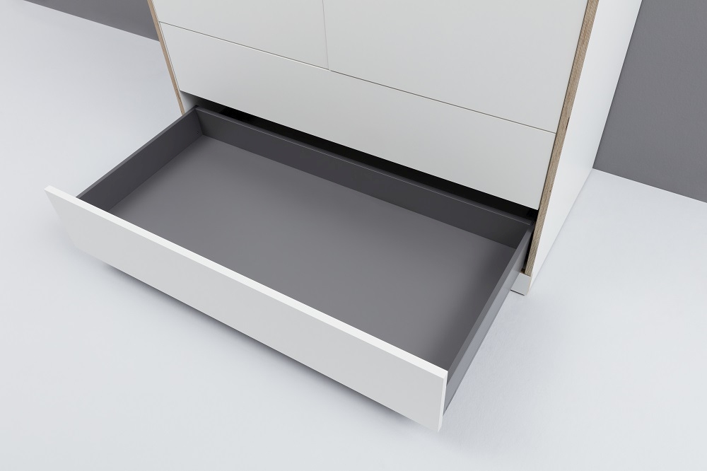 Flai Wardrobe with 2 Doors and 2 drawers Müller Möbelwerkstätten​