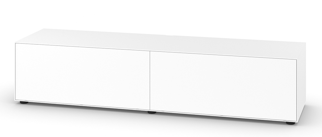 Pur Box TV lowboard with media flap Piure QUICK SHIP
