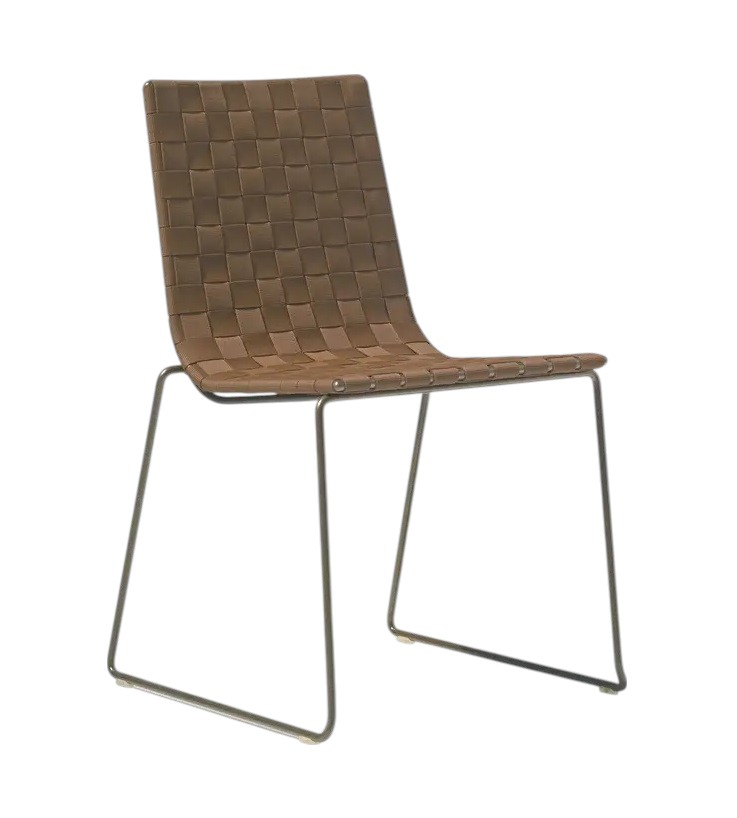 Trenza SI0700 stackable outdoor chair Andreu World