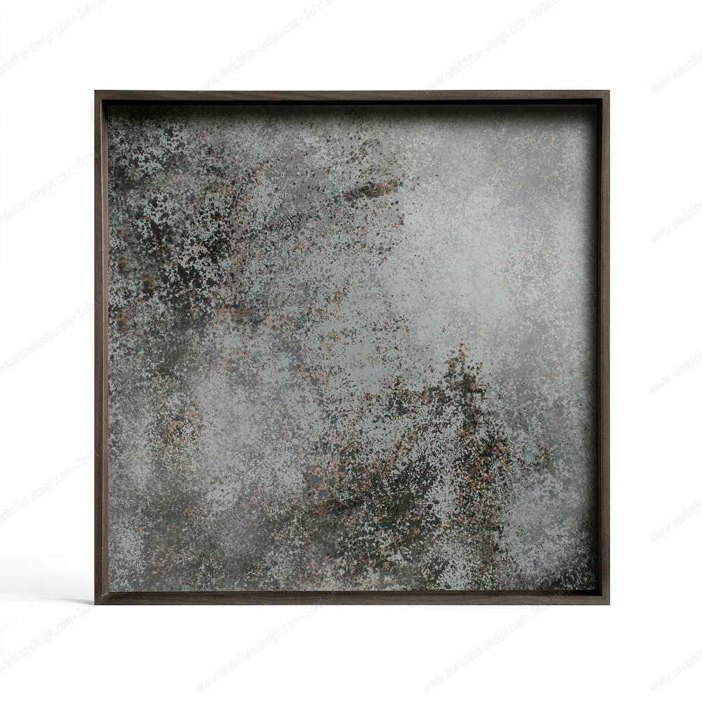 Tray for Square Coffee Table S Clear Mirror Ethnicraft SINGLE PIECES