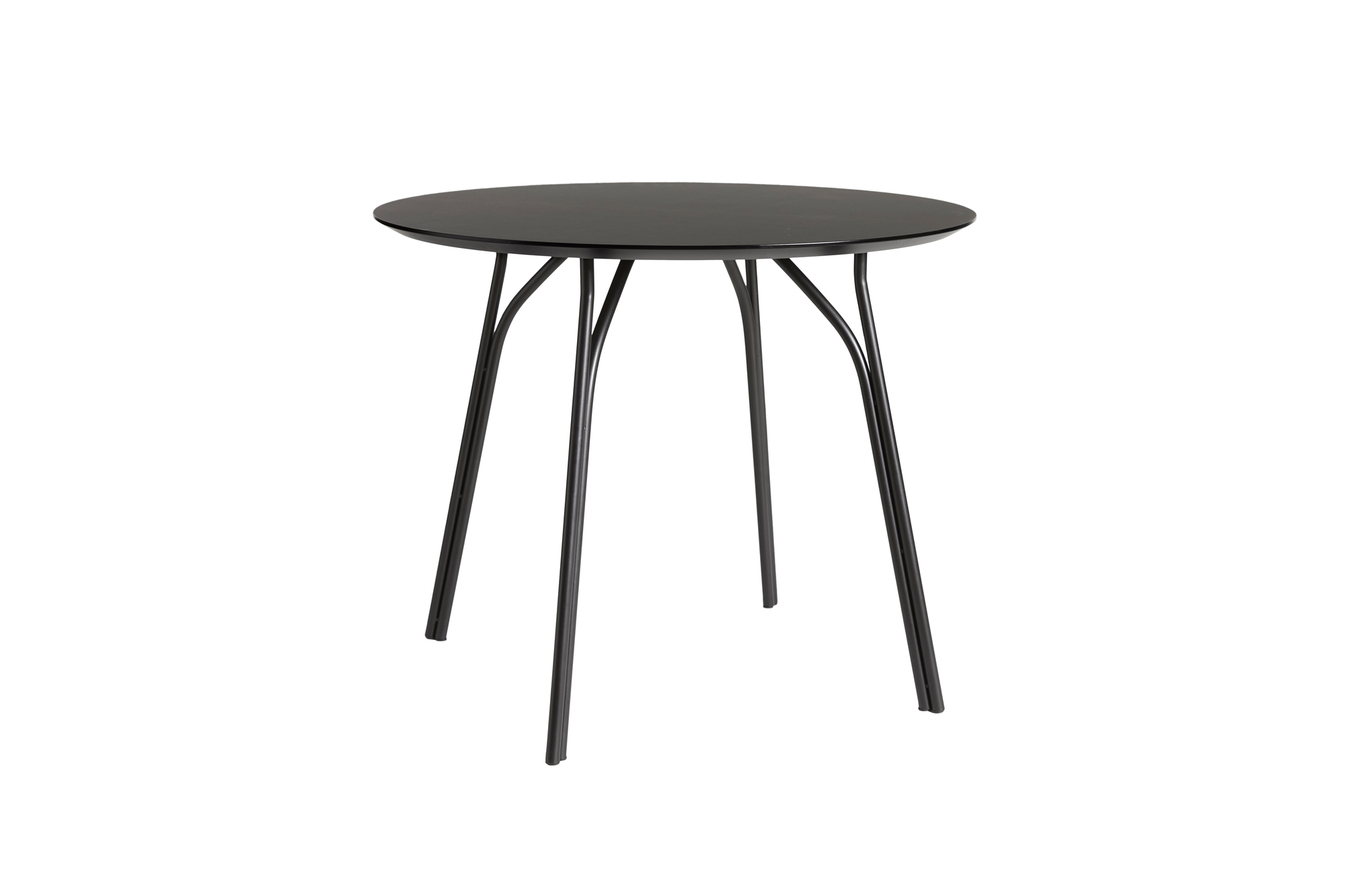 Tree Dining Table Ø90 Black Woud