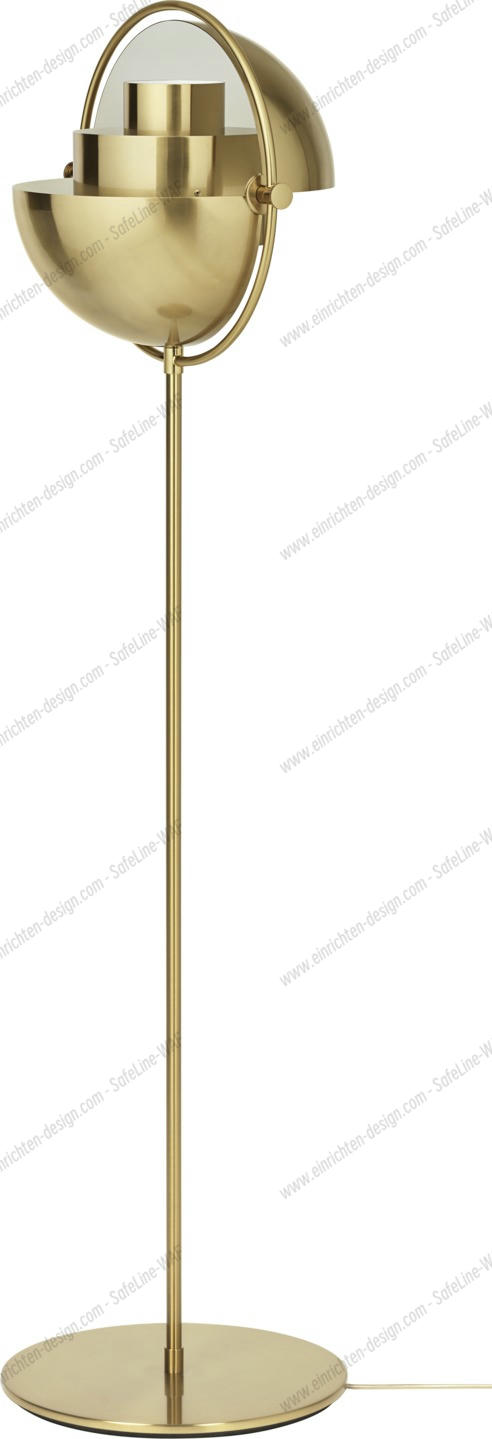Multi-Lite Floor lamp Brass Gubi