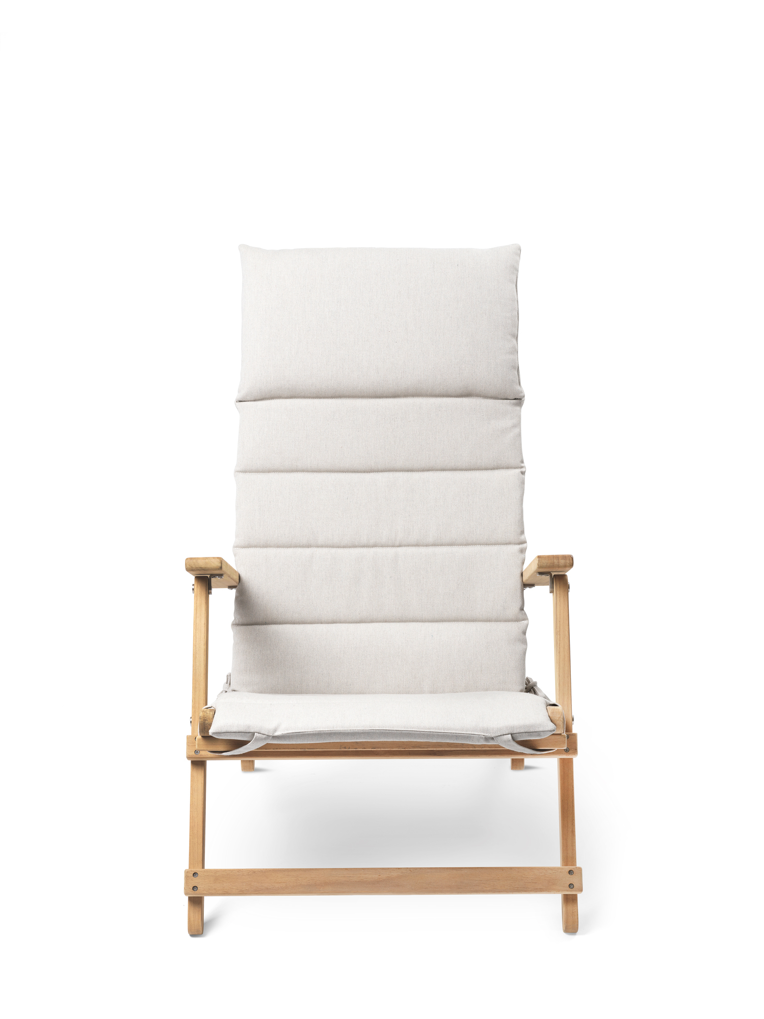 Mogensen deck chair incl. cushion outdoor Carl Hansen &amp; Søn