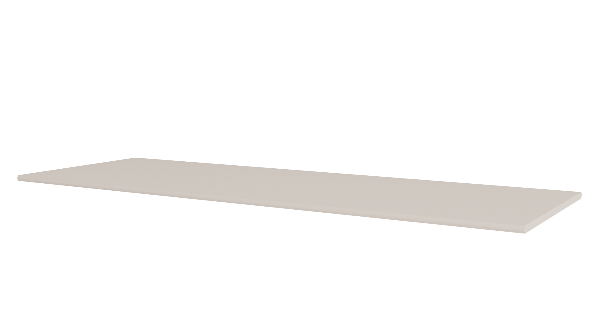Große, rechteckige Abdeckplatte von Montana in Beige, passend für Mini-Möbel, zur individuellen Gestaltung.