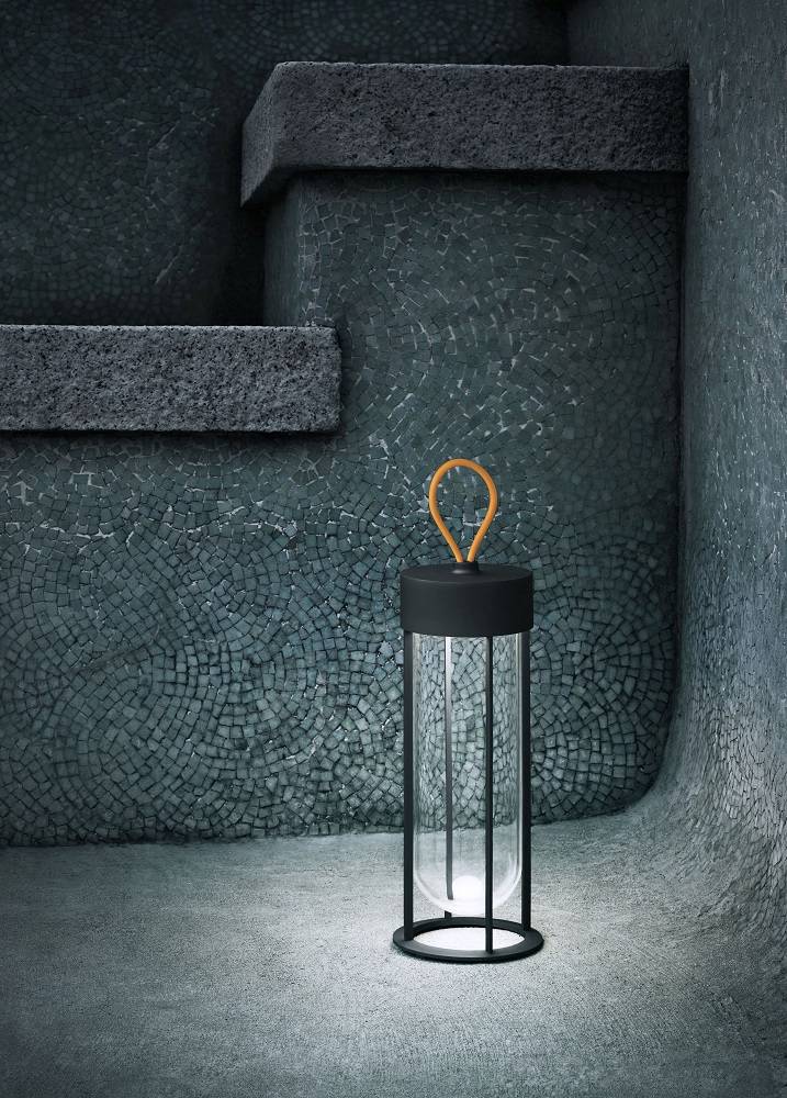 In Vitro Unplugged Battery lamp / Table lamp Flos Black
