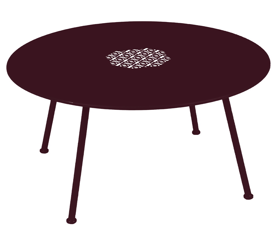 Lorette Low Outdoor Side Table / Coffee Table Ø 80 cm Fermob 