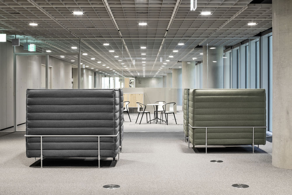 Alcove two-seater sofa Vitra