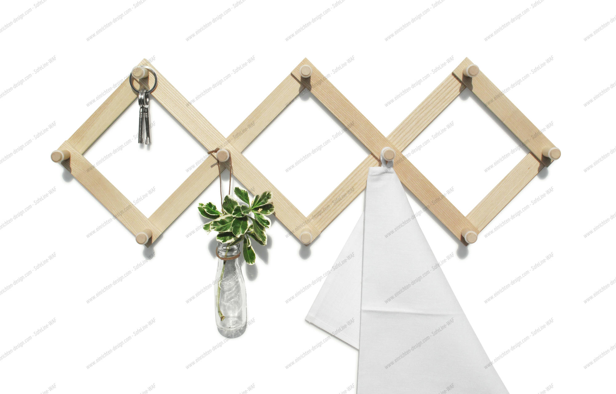 Wall coat rack Lia Side by Side SINGLE PIECES