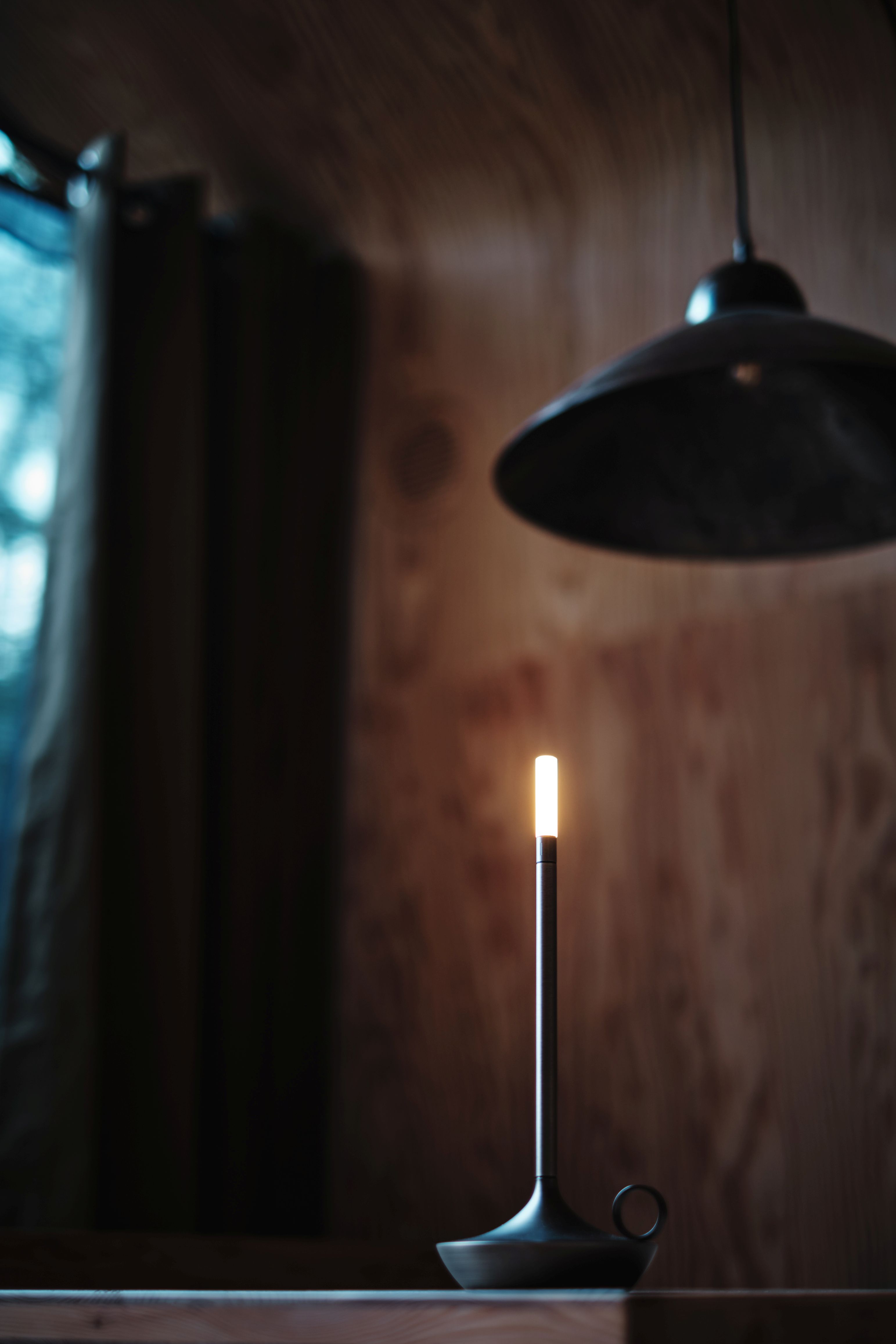 Wick Portable light / Tample lamp with USB graphite Graypants