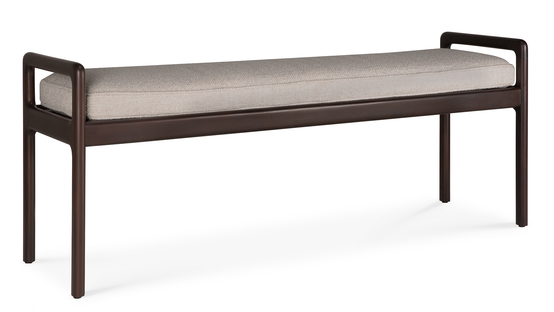 Jack Bench Bench with seat cushion Ivory Ethnicraft