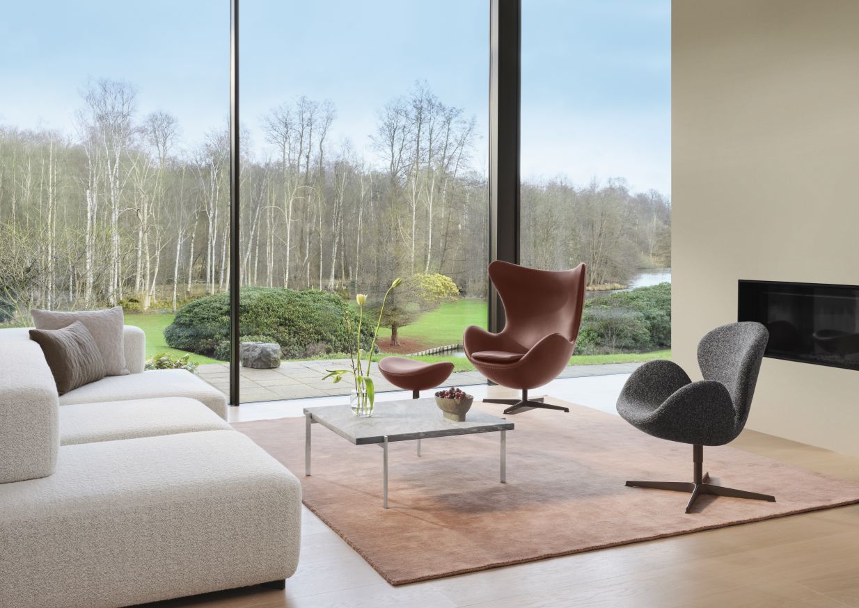The Egg / Egg Chair Armchair Fritz Hansen Anniversary Model