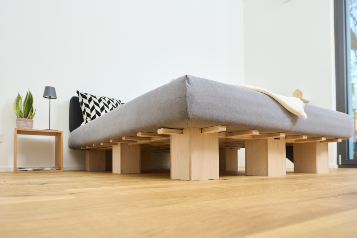 Tojo system bed with Cube bedside cabinet as a gift! Tojo system bed with Cube bedside cabinet as a gift!