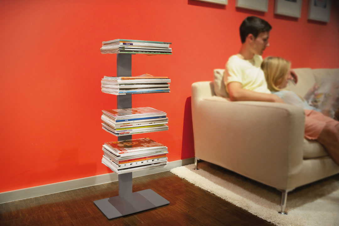 Booksbaum Magazine Standing shelf Radius